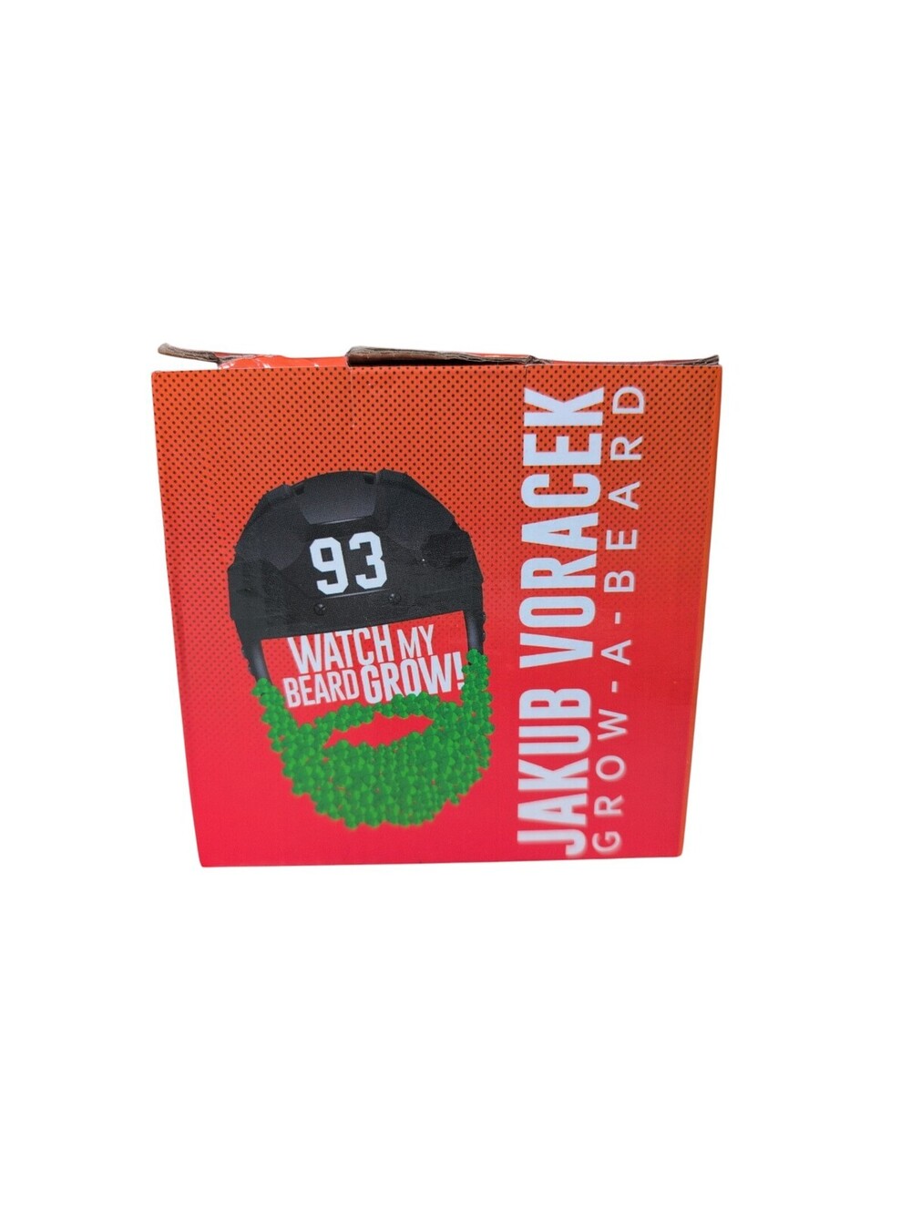 NEW Jakub Jacob Voracek #93 Philadelphia Flyers Grow A Beard W/Seeds Hockey 2018